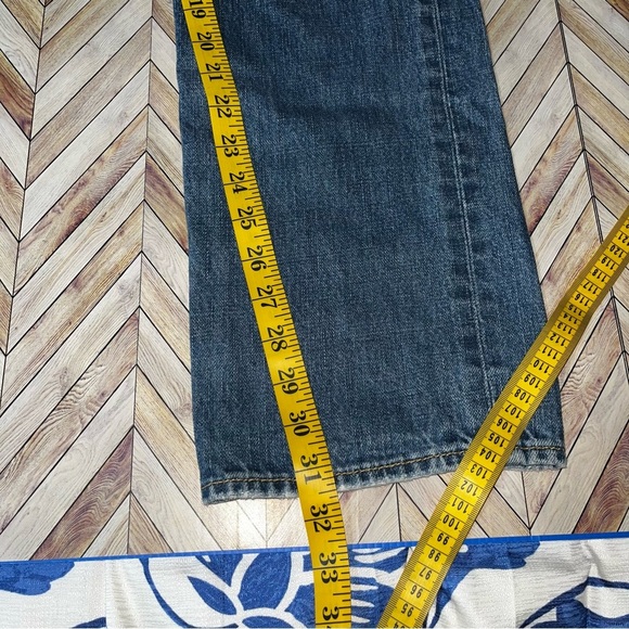 HOLLISTER HUNINGTON Low Rise Slim Straight Jeans Buttonfly 32x32 Casual Stretch - Picture 9 of 9